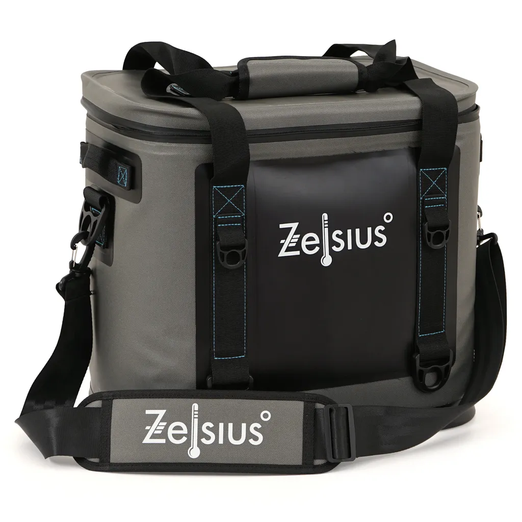 Zelsius Soft Kühltasche grau 20 Liter | leicht und wasserdicht Zelsius Soft Kühltasche Grau 20 Liter | Leicht Und Wasserdicht -Küchenbedarf Laden 742a73362e4f5f2f0d15a73e4d9fcf48