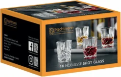 Nachtmann 100694 Noblesse Stamper Kristallglas, 55 Ml, H: 6,1 Cm, ø 5 Cm, Klar (4er Pack) -Küchenbedarf Laden 74f411769e6279f3793479c43abd2128