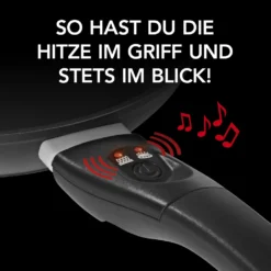Pfanne Bratpfanne LED Anzeige Signalton Beschichtung Antihaft Induktion Kochen -Küchenbedarf Laden 75a5efc613d07daa73ddfea50f01b04d