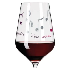 Herzkristall Rotweinglas #3 Von Angela Schiewer -Küchenbedarf Laden 770d3454834e39c759f2fa0fa023272c