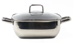 Küchenprofi Pfanne Hoch Pisa 28 Cm Bräter Schmortopf Edelstahl Antihaft -Küchenbedarf Laden 78c4f6afcd41aacdb8535b1c2479d59f