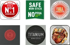 TEFAL E3090604 PRIMÄRE Edelstahlpfanne Mit Antihaftbeschichtung 28 Cm Induktionskompatibel -Küchenbedarf Laden 78ed2920b057a7619183333485abb4c9