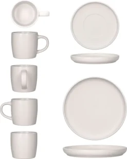 18tlg. Kaffeeservice Lea 6 Personen Kuchenteller Kaffee-Tasse Weiß Steingut 5 18tlg. Kaffeeservice Lea 6 Personen Kuchenteller Kaffee-Tasse Weiß Steingut -Küchenbedarf Laden 79b47fa40195e91858b2bc8598d1f063