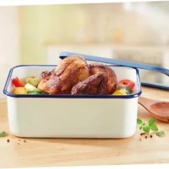 HoneyWare | Classic Line - Frischhaltedose Aus Emaille, Größe XL-hoch, 2,8 Liter -Küchenbedarf Laden 7a647301119b9d5485b1c934571ddeb6