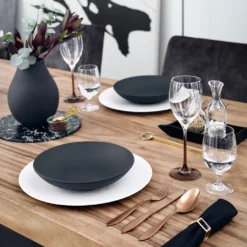 Villeroy & Boch Manufacture Rock Tafelservice Für 4 Personen 8-teilig -Küchenbedarf Laden 7c6fca7bd4e9cfbc9451a5f7710ac003