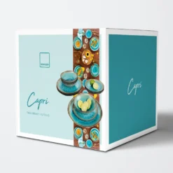 Sänger SÄNGER Steingut Geschirrset Capri, Tafelservice 12 Teilig Für 4 Personen -Küchenbedarf Laden 7d5c05d6970dbf881652e5effbacfc44