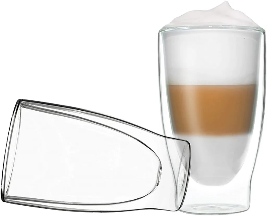 Duos 2x 310ml Doppelwand Latte Macchiato Thermogläser - Set mit Schwebe-Effekt, auch für Tee, Eistee, Säfte, Wasser, Cola, Cocktails geeignet, DUOS by Feelino Duos 2x 310ml Doppelwand Latte Macchiato Thermogläser - Set Mit Schwebe-Effekt, Auch Für Tee, Eistee, Säfte, Wasser, Cola, Cocktails Geeignet, DUOS By Feelino -Küchenbedarf Laden 7d60851fa0e0e8676ea14d61a431f310