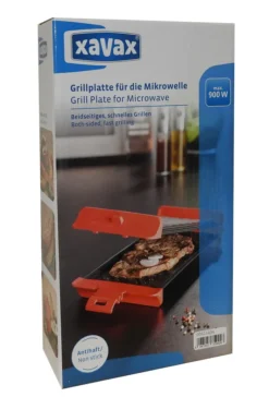 Xavax 2x Grillplatte F. Mikrowelle Grillrost Grill Grillgitter Bratpfanne Grillpfanne -Küchenbedarf Laden 7da1b03d06e0c91195dfa21c3fc46312