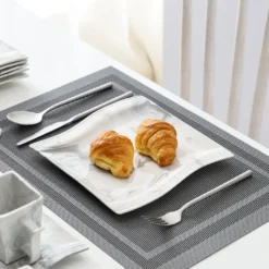 MALACASA, Serie Flora, 36 Tlg. Marmor Porzellan Kaffeeservice Geschirrset Mit 12 Kuchenteller, 12 Tasse 220ml, 12 Untertasse Für 12 Personen -Küchenbedarf Laden 7f177fa550d4b88fb5ee17d1bb9a9ad7