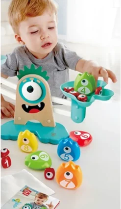 HAPE Baby Monster-Waage Aufbewahrungsdosen Geschirr Plahap1222 -Küchenbedarf Laden 7f5c2058bba9bc27d88544203ae2fdbc