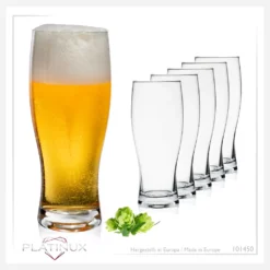 Biergläser 500ml (max. 640ml) Set 6-Teilig Bierseidel Weizengläser 0,5L Glas 8 Biergläser 500ml (max. 640ml) Set 6-Teilig Bierseidel Weizengläser 0,5L Glas -Küchenbedarf Laden 80fdc9695eee84dbecaec30cb6a5a2a6