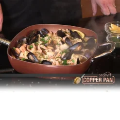 Starlyf® Square Pan 28cm Quadratische Pfanne Kupfer-Pan Antihaft-Quadrat-Pfanne Aus Der TV Werbung -Küchenbedarf Laden 818dd11b904cc2cffe124d22f07f6871