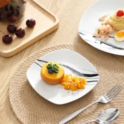 VEWEET Tafelservice 'Teresa' Aus Porzellan, 60-tlg Kombiservice Mit Kaffeetassen 175 Ml, Untertasse, Dessertteller, Speiseteller Und Suppenteller, Komplettservice Für 12 Personen -Küchenbedarf Laden 81bd853c86e64e0b29fd35f11b4d835b