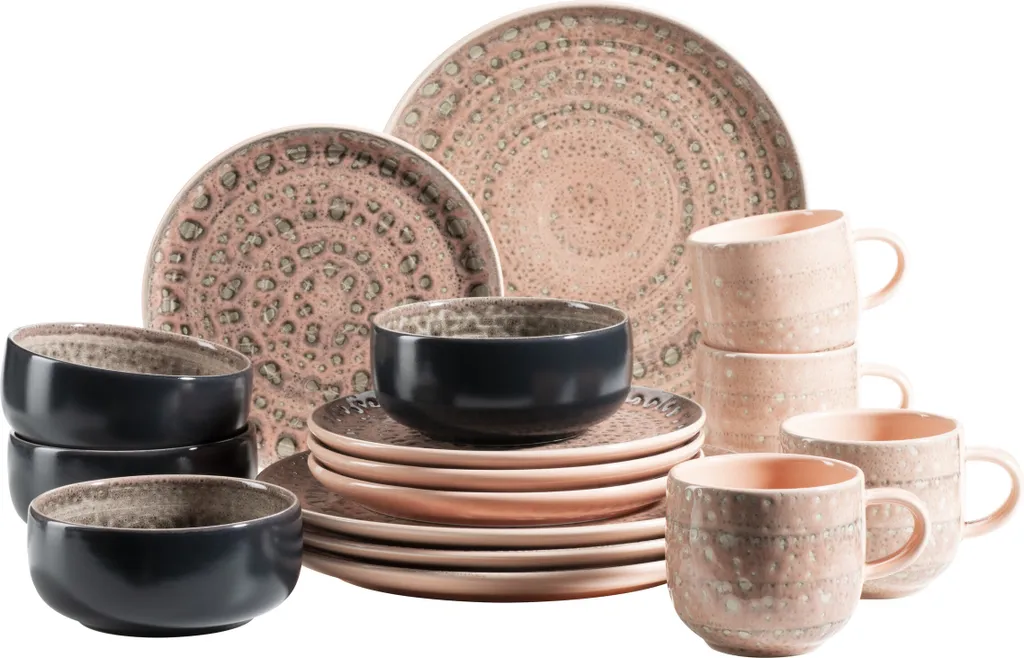 Mäser 931743 Kombiservice Spicy Market für 4 Personen, Steingut, rosa (1 Set, 16-teilig) Mäser 931743 Kombiservice Spicy Market Für 4 Personen, Steingut, Rosa (1 Set, 16-teilig) -Küchenbedarf Laden 8242d416edbfc1368fb6bad81118b828