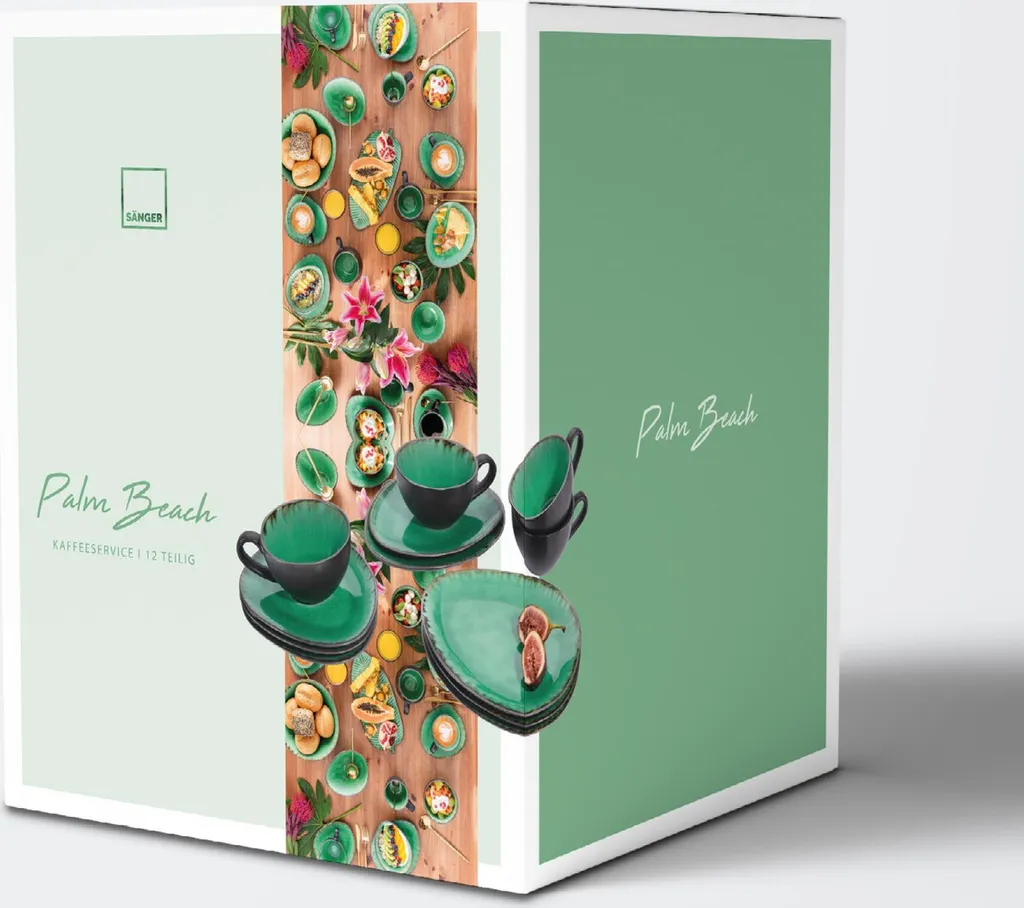 SÄNGER Kaffeeservice Palm Beach 12 teilig für 4 Personen Sänger SÄNGER Kaffeeservice Palm Beach 12 Teilig Für 4 Personen -Küchenbedarf Laden 8311c2be4c847537511af938ef023155
