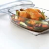Pyrex Glasbräter Auflaufform Backform Bräter Glaskochgeschirr Mit Deckel Oval 7 L -Küchenbedarf Laden 840ba29f53b10437d1ea6542f701d413