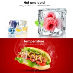 EINFEBEN Kuehlbox Tragbare 32 Liter, Thermo-Elektrische Kuehlbox, Wärmen Und Kühlen Mini-Kuehlschrank 12 Volt Und 230 Volt, ECO-Modus, Mit Tragegriff, Für Auto, Innenraum, Camping Kühlboxen -Küchenbedarf Laden 84eacabb1c98e8f7970e0b8c0fa9b040