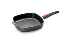 WOLL 'Diamond LITE Induktion Steakpfanne Viereckig, AS 28x28cm, H 4cm Mit Rillen -Küchenbedarf Laden 8589392371d9e950f43fd2d021f3ff2b