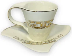 12-teiliges Medusa Mäander Kaffeeservice Mit Goldschliff Kaffeetassen Für 6 Personen 6 Tassen + 6 Untertassen Weiß-Gold Genießen Servieren Kaffee 6 12-teiliges Medusa Mäander Kaffeeservice Mit Goldschliff Kaffeetassen Für 6 Personen 6 Tassen + 6 Untertassen Weiß-Gold Genießen Servieren Kaffee -Küchenbedarf Laden 85fdbcbedd792d1d0906c46437521041