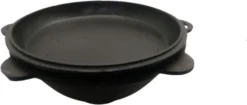 Kazan Gusseisen 22 Liter Deckel-Pfanne Kasan Mit Glattem Boden