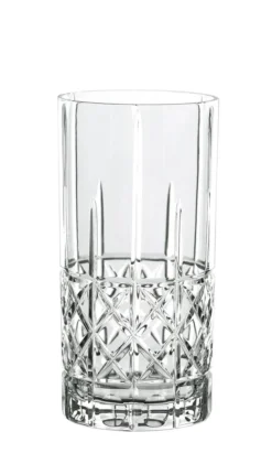 Nachtmann 0097784-0 Longdrinkbecher 'Highland' Kristallglas, 375 Ml, H: 15,1 Cm, ø 7,7 Cm, Transparent, 4-teilig (1 Set) -Küchenbedarf Laden 8780ce0fee69a97ea3bfa3a1673a5082