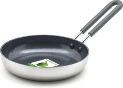 GreenPan Minipfanne Keramik Beschichtet, Toxinfreies Kochen, Ofen- Und Spülmaschinengeeignet - 14 Cm, Silber 4 GreenPan Minipfanne Keramik Beschichtet, Toxinfreies Kochen, Ofen- Und Spülmaschinengeeignet - 14 Cm, Silber -Küchenbedarf Laden 87f08de40ed420d11449b84b1ebde323