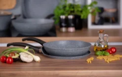 NABBI Pfannkuchenpfanne Mit Antihaft Oberfläche Stein 24 Cm - Grauer Stein 7 NABBI Pfannkuchenpfanne Mit Antihaft Oberfläche Stein 24 Cm - Grauer Stein -Küchenbedarf Laden 891459c97ab7052a7f05396c2ed7f346