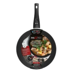 Pfanne Bratpfanne LED Anzeige Signalton Beschichtung Antihaft Induktion Kochen -Küchenbedarf Laden 89d7400dfc323c6659ba430478d0aa55