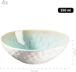 Mäser 931975 Kombiservice Frozen Für 4 Personen, Steinzeug, Grün (1 Set, 16-teilig) -Küchenbedarf Laden 8a95bc921cba04dbe5717357e149fb04