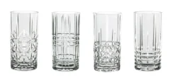 Nachtmann 0097784-0 Longdrinkbecher 'Highland' Kristallglas, 375 Ml, H: 15,1 Cm, ø 7,7 Cm, Transparent, 4-teilig (1 Set) -Küchenbedarf Laden 8c893946823aadbe1717d628466635e8