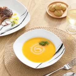 VEWEET, Tafelservice 'Teresa' Aus Porzellan, 36-teilig Geschirrset, Kombiservice Mit Dessertteller, Speiseteller Und Suppenteller -Küchenbedarf Laden 8d5d7fc5a533dc89b2dfe1b5ef2f7064