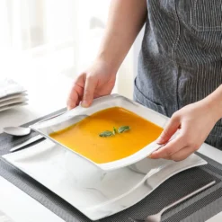 MALACASA, Serie Flora, Marmor Porzellan Tafelservice 24 Teiligen Set Kombiservice Geschirrset Mit 12 Speiseteller Und 12 Suppenteller Für 12 Personen -Küchenbedarf Laden 8d9454e0c5b99a69fcb4da2309e9e5a5