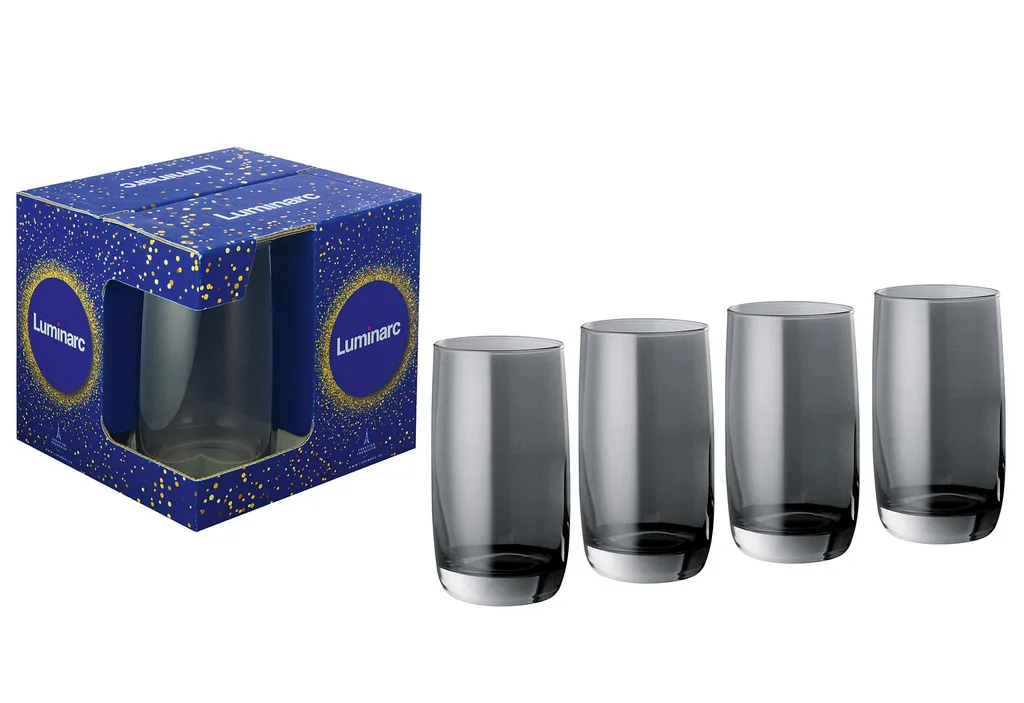 LUMINARC Longdrinkbecher Shiny graphit 33cl 4er Satz LUMINARC Longdrinkbecher Shiny Graphit 33cl 4er Satz -Küchenbedarf Laden 8dea7438a17534883920fdcf8ded0b4f