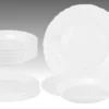 EBRO Tafelservice, 12tlg., Speiseteller + Suppenteller, Essteller, Opal-Hartglas -Küchenbedarf Laden 8f278a0ab0435a4c38000eb969eab5f2