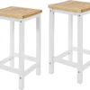 SoBuy 2er Set Stuhl Holzstuhl Essstuhl Küchenstuhl Hocker Zum Küchenwagen 2xFST29-WN -Küchenbedarf Laden 90726e157a68d85026dfbaa38c46bc1b