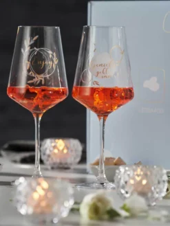 Leonardo Weingläser 'Genießen' 2er Set -Küchenbedarf Laden 9099e56a9aea726a1afa87327307afd6