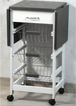 Kesper Küchenwagen Mit Erweiterbarer Arbeitsfläche 2581613 -Küchenbedarf Laden 91a2d92b3f2b65c85c0c75b596603694