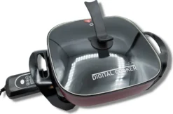 Starlyf®Digital Cooker - XXL Elektrische Bratpfanne Mit Digitalem Thermostat Und Temperaturanzeige, 1600 Watt, 5,5 Liter Fassungsvermögen, Partypfanne - Aus Der TV Werbung 4 Starlyf®Digital Cooker - XXL Elektrische Bratpfanne Mit Digitalem Thermostat Und Temperaturanzeige, 1600 Watt, 5,5 Liter Fassungsvermögen, Partypfanne - Aus Der TV Werbung -Küchenbedarf Laden 99321d021854fa51c3df54588d7b9572