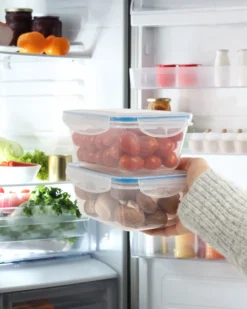 Classbach® 5er-Set Kunststoff-Frischhaltedosen Mit Deckel 100% Dicht, Lunchbox Brotdose Meal Prep Boxen Mit Deckel, Vorratsdosen Geeignet F. Spülmaschine, Mikrowelle Und Gefrierfach C-FHD 4007 K -Küchenbedarf Laden 9aa58d3acfceec395cb7f4dc35f2ef7a