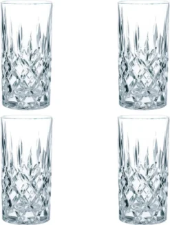 Nachtmann Noblesse Longdrinkglas Set, 8er Set, Wasserglas, Saftglas, Kristallglas, H 14.8 Cm, 375 Ml -Küchenbedarf Laden 9f58aa36174031153bdb7e7b20abfaa4