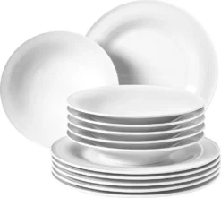 Seltmann Weiden Tafelservice 12-teilig BT Beat Weiss