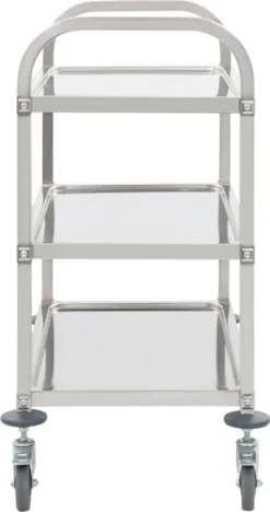 VidaXL 3-Stufiger Servierwagen 95x45x83,5 Cm Edelstahl 4 VidaXL 3-Stufiger Servierwagen 95x45x83,5 Cm Edelstahl -Küchenbedarf Laden a1102a29aae470895877ee505fd1593b