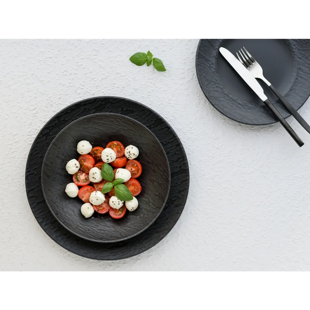 CreaTable 33320 Tafelservice Rondo Schiefer für 6 Personen, Steinzeug, schwarz (1 Set, 12-teilig) CreaTable 33320 Tafelservice Rondo Schiefer Für 6 Personen, Steinzeug, Schwarz (1 Set, 12-teilig) -Küchenbedarf Laden a2795c153223272a9718ba933e92b3d9
