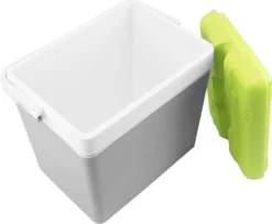 EDA Kühlbox 24 Liter Grau / Grün 1092-20 -Küchenbedarf Laden a2c5b26bf1b1ea4cd7882753da33240c
