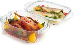 Bräter Mit Deckel GrandCHEF 40 X 26 Cm, Aus Glas -Küchenbedarf Laden a50edef3141394a31e141a810464c71a