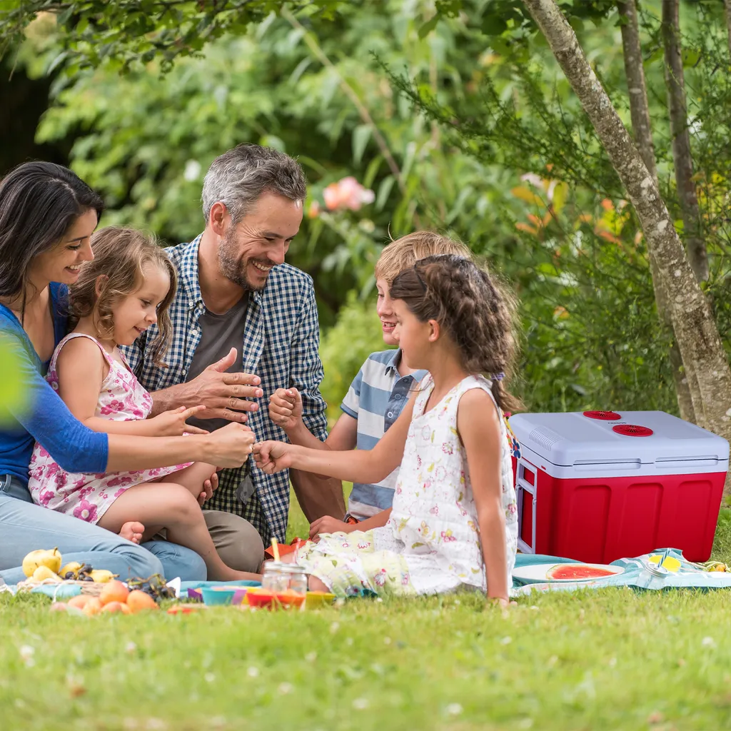 AREBOS Elektrische Kühlbox 40 Liter, zum Kühlen und Warmhalten, Mobil Kühlschrank mit ECO Modus, 12/230 V für Auto und Steckdose AREBOS Elektrische Kühlbox 40 Liter, Zum Kühlen Und Warmhalten, Mobil Kühlschrank Mit ECO Modus, 12/230 V Für Auto Und Steckdose -Küchenbedarf Laden a5465953a0551c0618f1113d66142cab
