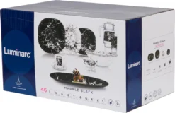 Tafelservice Marble Black 46 Tlg. LUMINARC 9 Tafelservice Marble Black 46 Tlg. LUMINARC -Küchenbedarf Laden a5e81c3ab9ec6382911016689ab20d3d