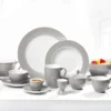 Kaffee- Und Tafelservice 48 Tlg. Doppio Grau -Küchenbedarf Laden a84a239cdc51aa31f6e5a46a2038efc2