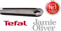 Tefal J90929 Jamie Oliver Pfannenset Induktion 4 TLG, Set Angebot, Pfanne 28 Cm + Pfanne 24 Cm, Edelstahl -Küchenbedarf Laden a87710c7ced293b077b0833aeac23d23