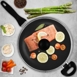 Löwenthal Pfanne Mit Glasdeckel 28cm Schmorpfanne Antihaft Hochraumpfanne Bratpfanne Induktion Grillpfanne Pfanne Universalpfanne -Küchenbedarf Laden a889e973fbe3f3411abfe96300813d62